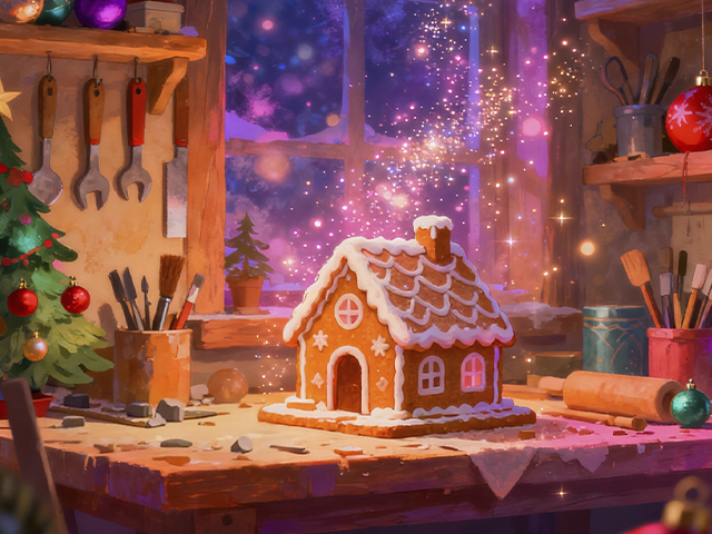 Taller de bolas de navidad