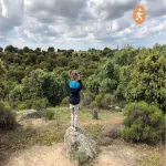 Vista de la ruta de la Calle Chile en resumen