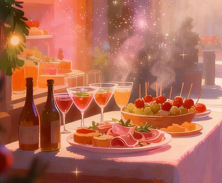 Aperitivo de Nochebuena