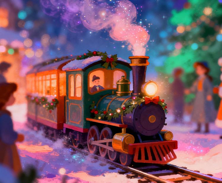 Apertura especial por Navidad Museo del Ferrocarril Pablo Rubio