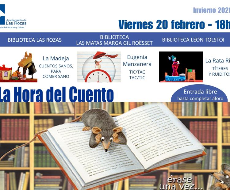 La Hora del Cuento - 20 febrero Las Rozas