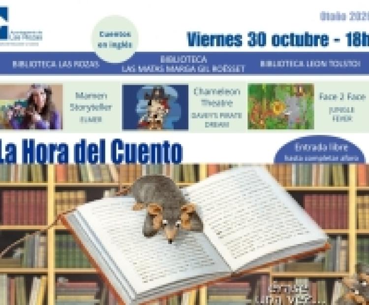 La Hora del Cuento en inglés - 30 octubre 2026