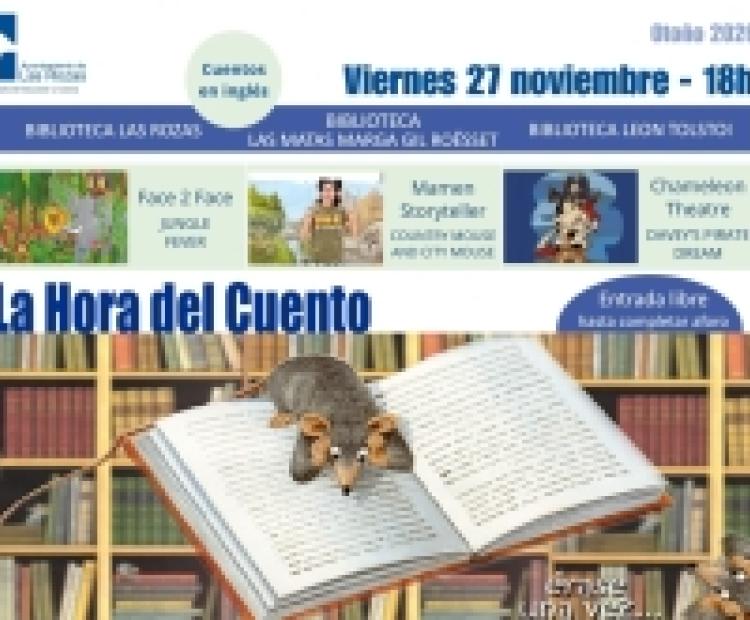 La Hora del Cuento en inglés - 27 noviembre 2026 