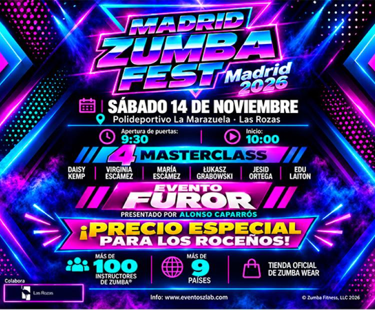 Zumba Fest Las Rozas Noviembre 2026